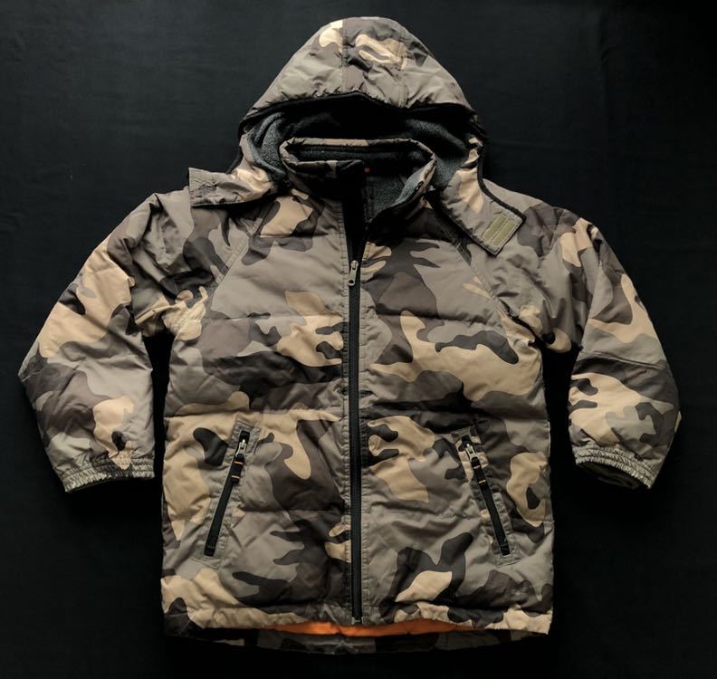  Gap Kids camouflage down jacket f-ti- down pocket great number multifunction meat thickness firmly considering . material classical specification GAP KIDS.2113