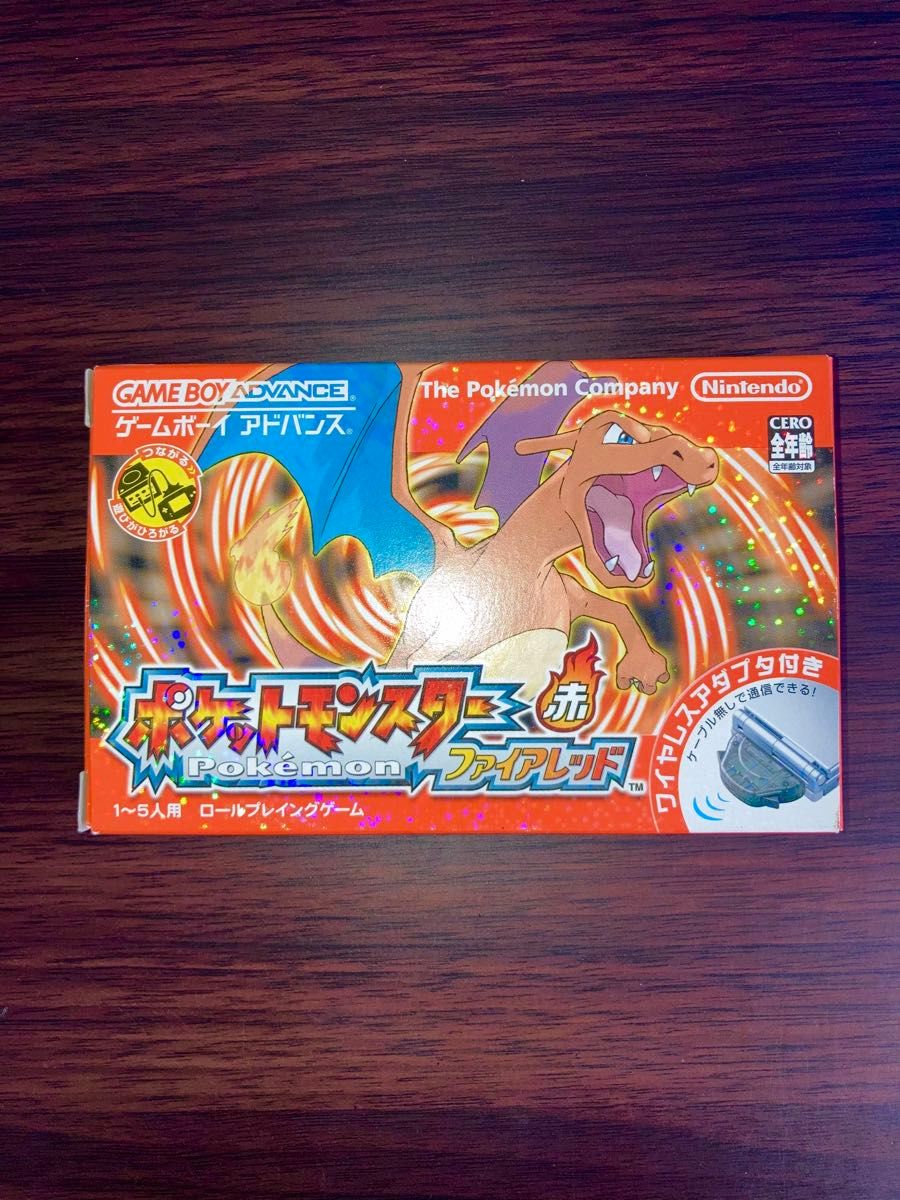 ファイアレッド 赤 ポケモン ゲームボーイアドバンス GBA ファイアレッド 赤 ポケモン ゲームボーイアドバンス GBA