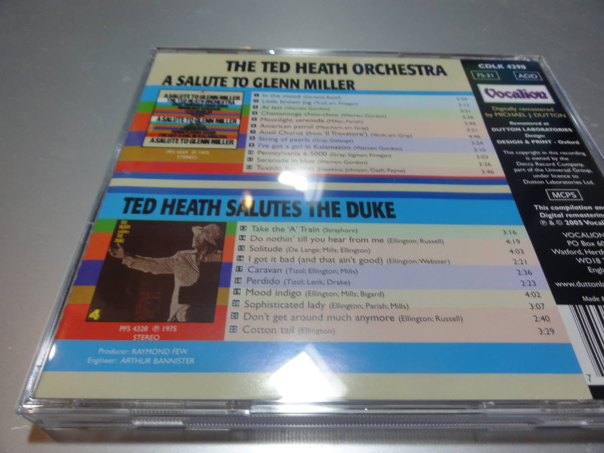 THE TED HEATH ORCHESTRA テッドヒース GLENN MILLER THE DUKE 