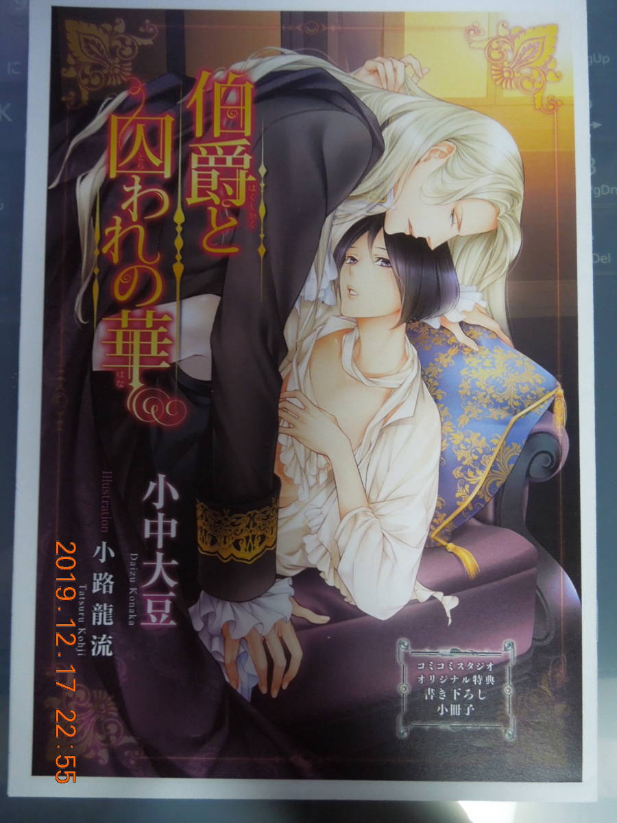 伯爵と囚われの華 コミコミスタジオオリジナル特典 小中大豆 小路龍流 書き下ろし小冊子 Sale 84 Off 書き下ろし小冊子 伯爵と囚われの華 コミコミスタジオオリジナル特典 小中大豆 小路龍流 書き下ろし小冊子 Sale 84 Off 書き下ろし小冊子