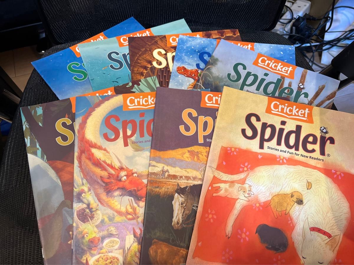 子供英語雑誌 Cricket Spider 9冊 子供英語雑誌 Cricket Spider 9冊 Books For Kids
