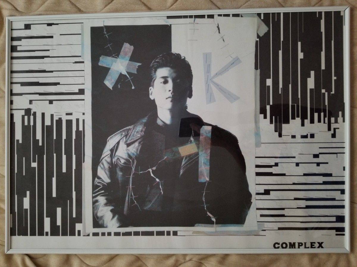 印象のデザイン COMPLEX TOUR 1989 B2ポスターセット 吉川晃司 布袋寅泰｜Yahoo ミュージシャン