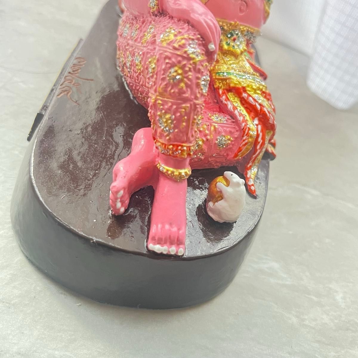 ピンクガネーシャ ピンクガネーシア タイ 縁起物 像 神 ピンクガネーシャ ピンクガネーシア タイ 縁起物 像 神