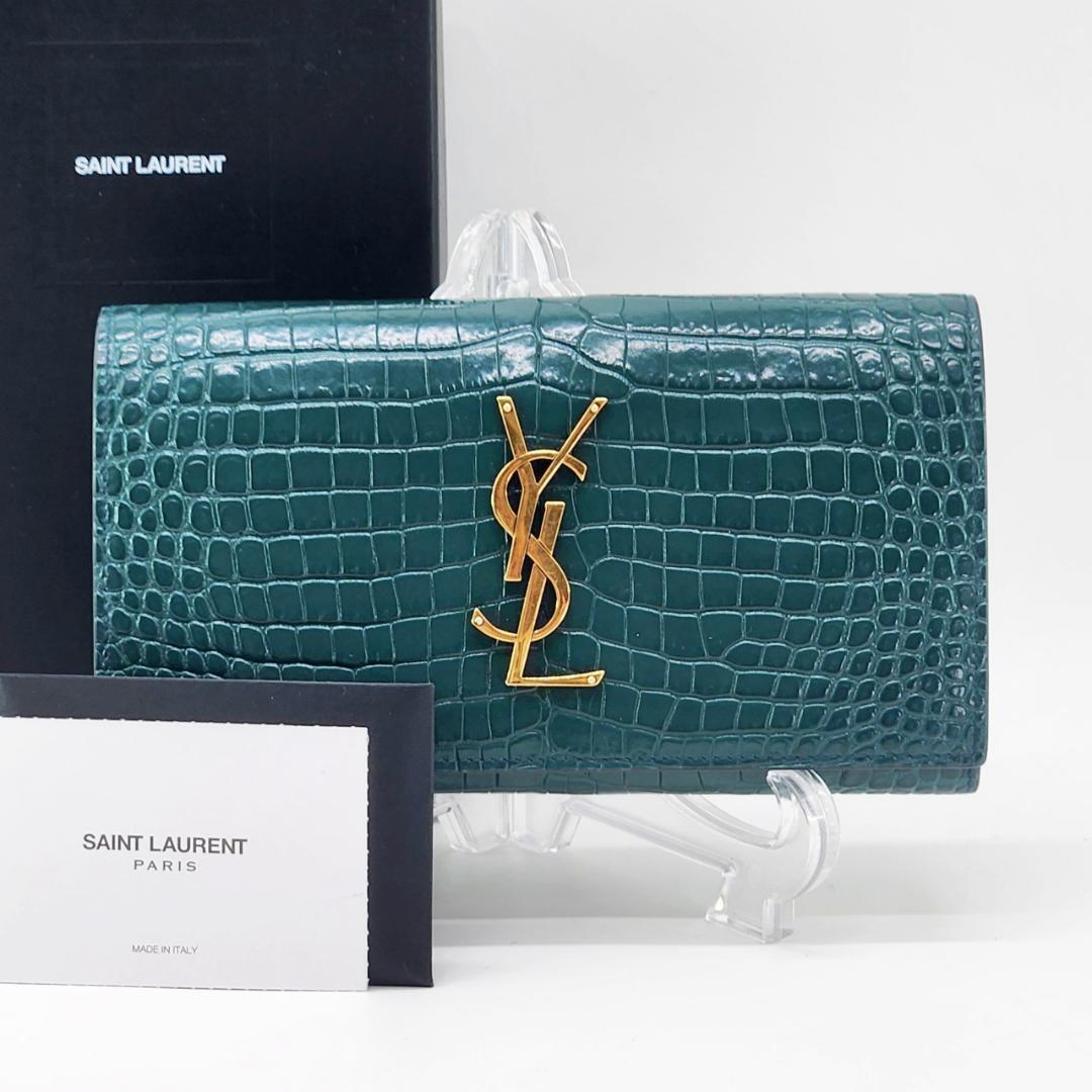 未使用級!鑑定済】サンローラン Saint Laurent リアル 未使用級!鑑定済】サンローラン Saint Laurent リアル