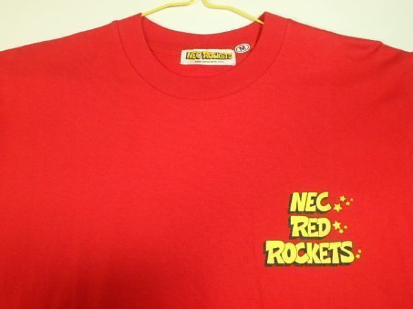 NECレッドロケッツ 公式Tシャツ M～L_画像3