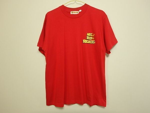 NECレッドロケッツ 公式Tシャツ M～L_画像1