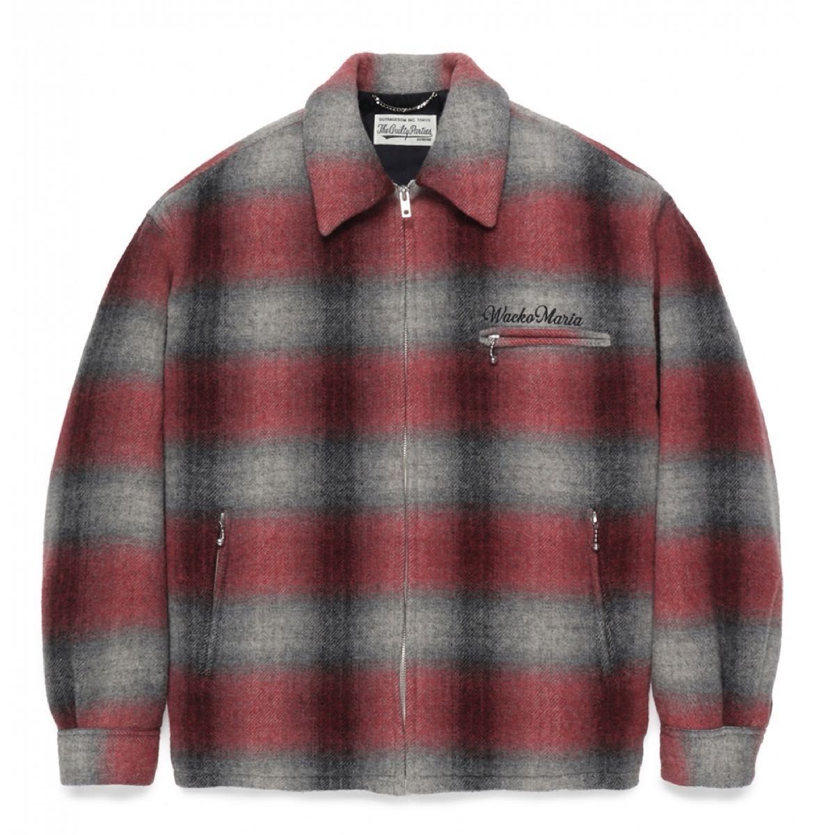 WACKO MARIA ワコマリア WOOL CHECK 50'S JACKET ( TYPE-2 WACKO MARIA ワコマリア WOOL CHECK 50'S JACKET ( TYPE-2