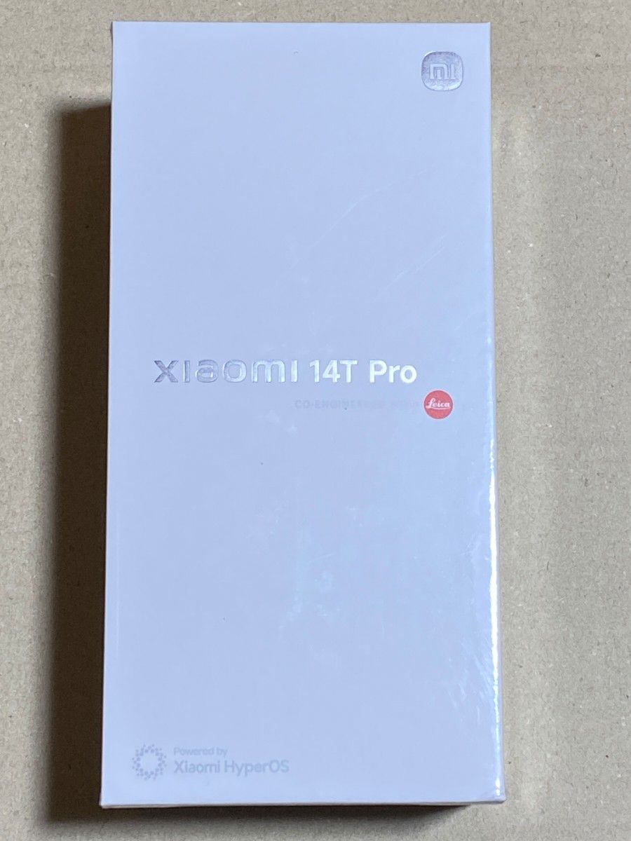 新品未開封 Xiaomi 14T Pro 国内版 12GB/256GB チタングレー 新品未開封 Xiaomi 14T Pro 国内版 12GB/256GB チタングレー
