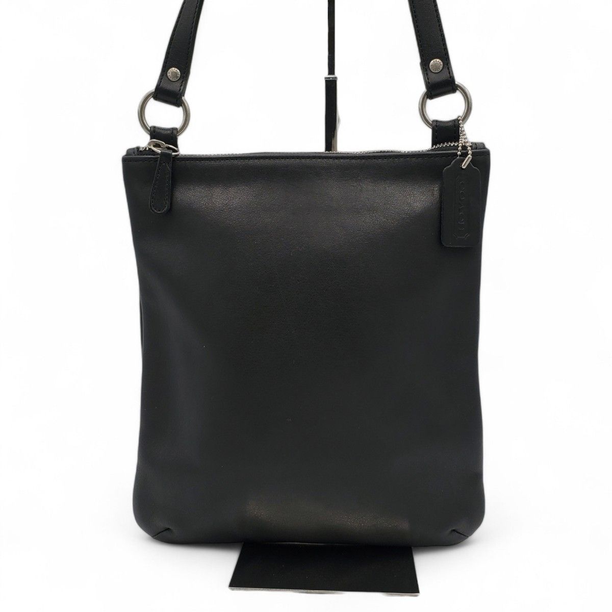 COACH オールドコーチ ショルダーバッグ クロスボディ レザー 黒 COACH オールドコーチ ショルダーバッグ クロスボディ レザー 黒