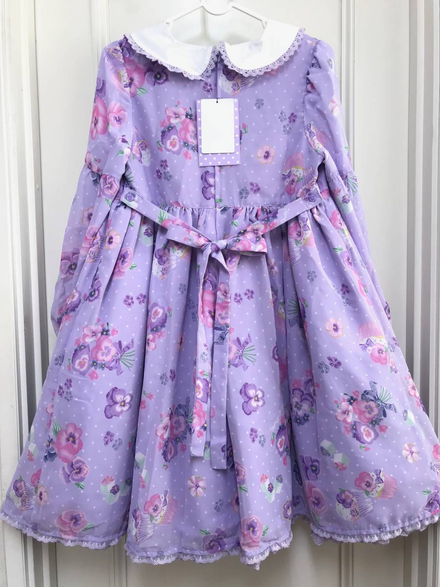 最大72%オフ! Angelic Pretty sweet violet ワンピース リボン