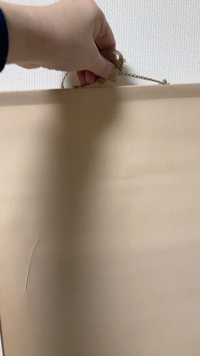 掛け軸 表紙 錘・棒付き