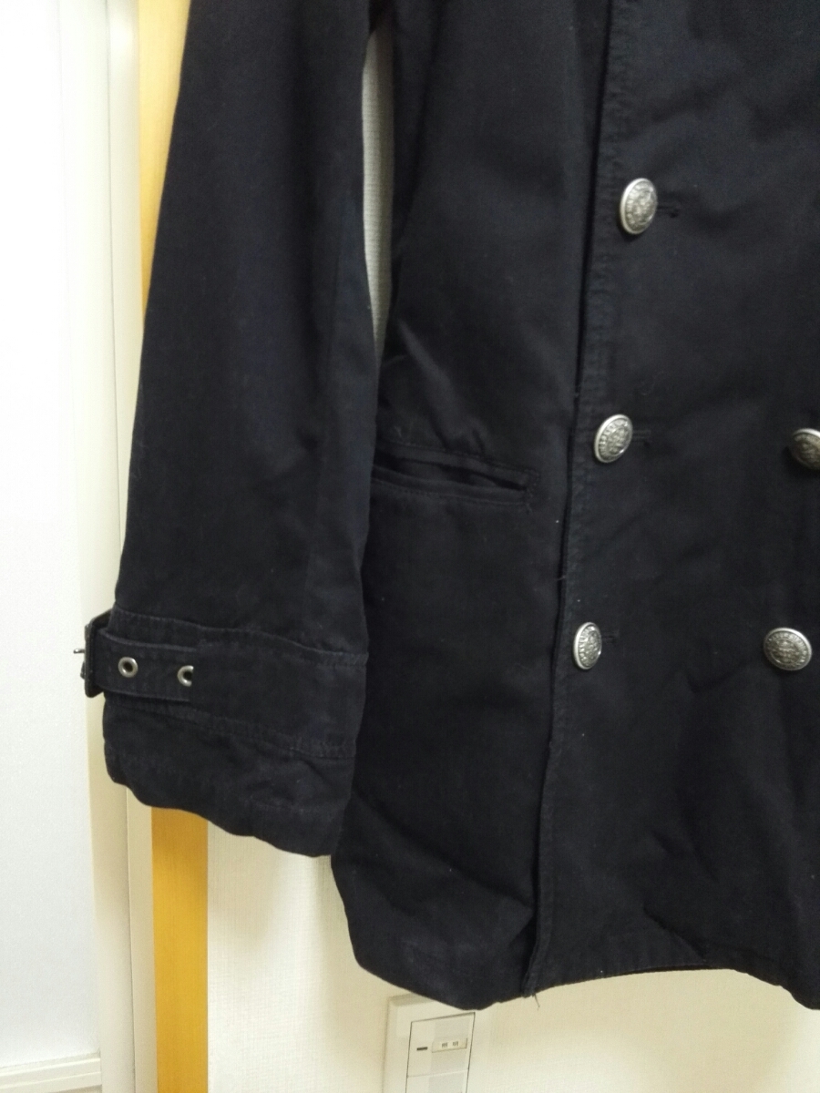 DIFFERENCE damage trench coat 
