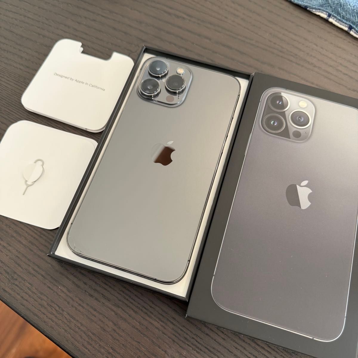 iPhone 13 PRO MAX 256G グラファイトブラック SIMフリー Apple iPhone 13 PRO MAX 256G グラファイトブラック SIMフリー Apple