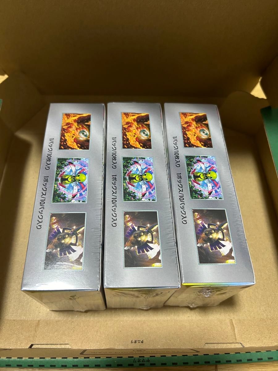 テラスタルフェスex 3BOX シュリンク付き ポケセン産 バーコード テラスタルフェスex 3BOX シュリンク付き ポケセン産 バーコード