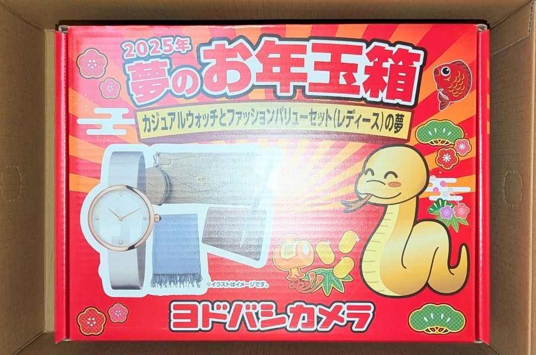 新品未使用 ヨドバシカメラ 夢のお年玉箱2025 カジュアル 新品未使用 ヨドバシカメラ 夢のお年玉箱2025 カジュアル