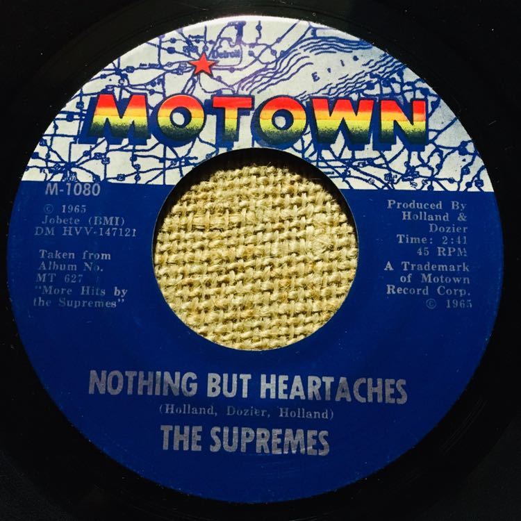 The Supremes - Nothing But Heartaches / He Holds His Own_画像1