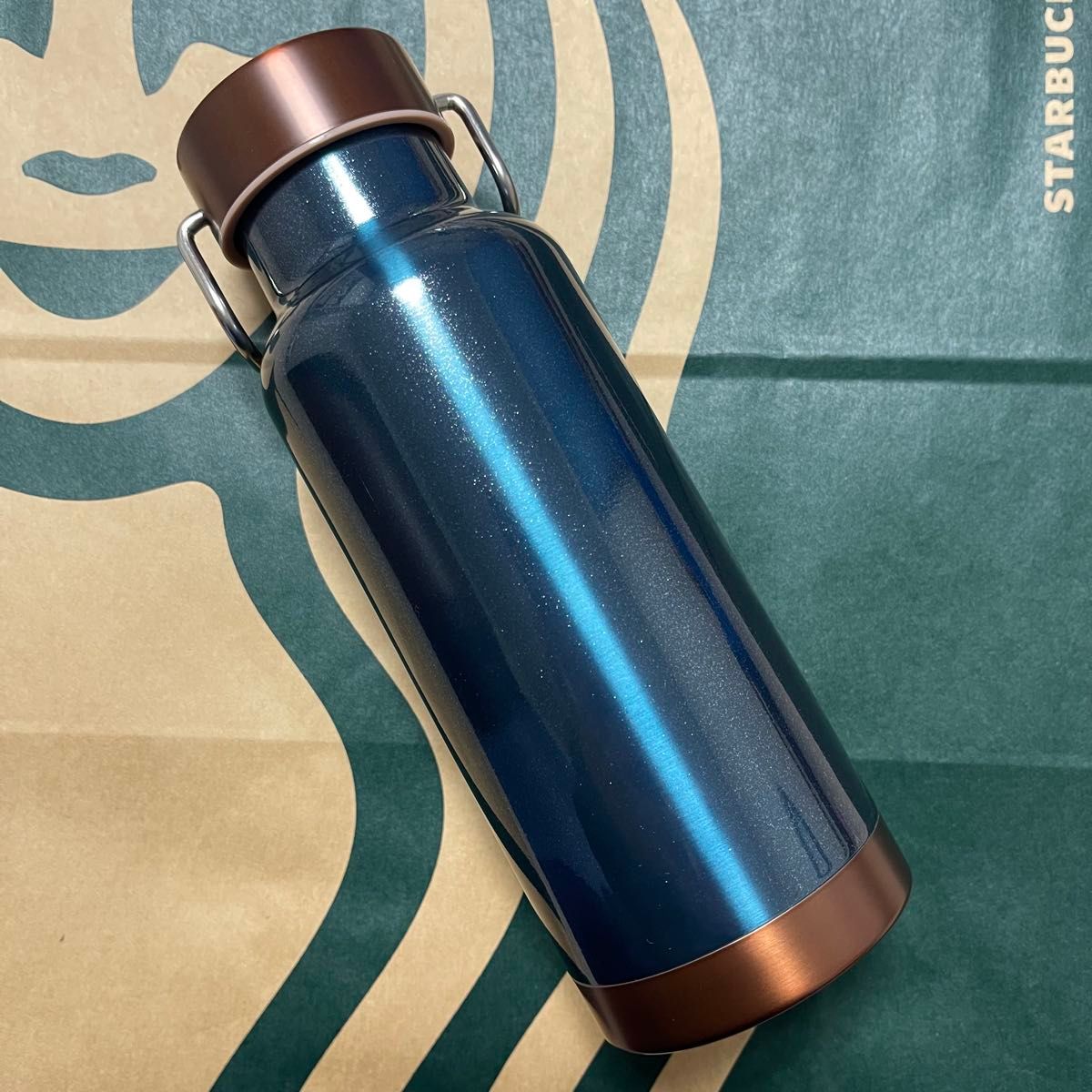 ハンドルリッドステンレスボトルブルー473ml スタバ|Yahoo ハンドルリッドステンレスボトルブルー473ml スタバ|Yahoo