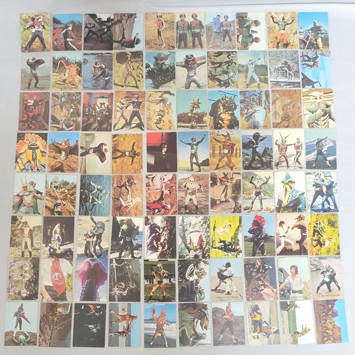 旧カルビー 仮面ライダースナック カード 92枚セット 仮面 旧カルビー 仮面ライダースナック カード 92枚セット 仮面