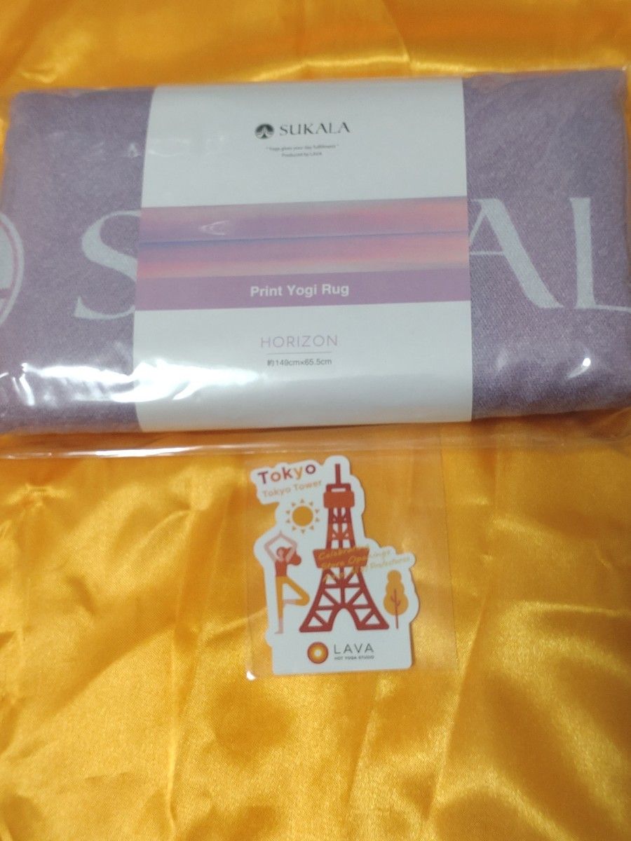 SUKALA【新品】プリントヨギラグ LAVA ヨガラグ + Tokyo Tower SUKALA【新品】プリントヨギラグ LAVA ヨガラグ + Tokyo Tower