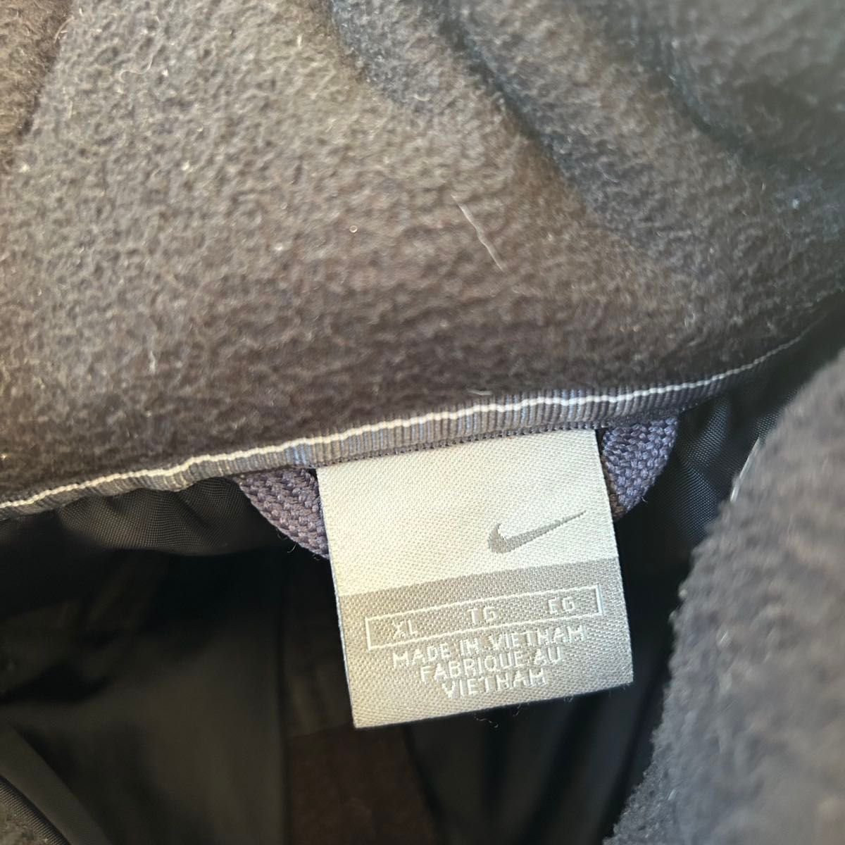 ナイキ NIKE ダウンジャケット スウォッシュロゴ ブラック 00s ナイキ NIKE ダウンジャケット スウォッシュロゴ ブラック 00s