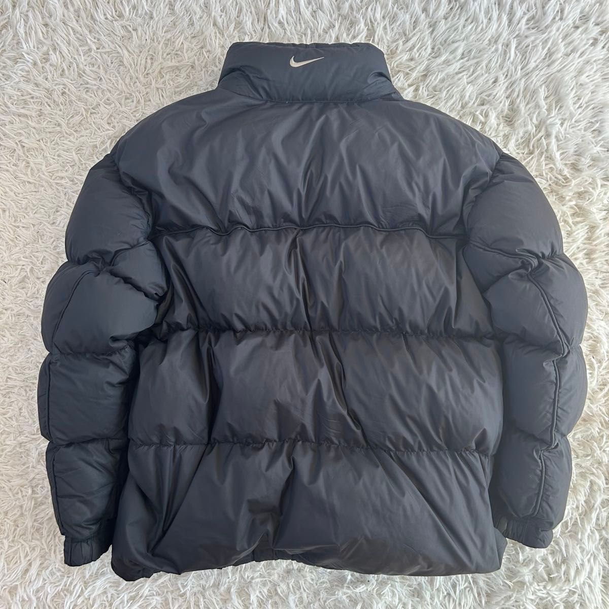 ナイキ NIKE ダウンジャケット スウォッシュロゴ ブラック 00s ナイキ NIKE ダウンジャケット スウォッシュロゴ ブラック 00s