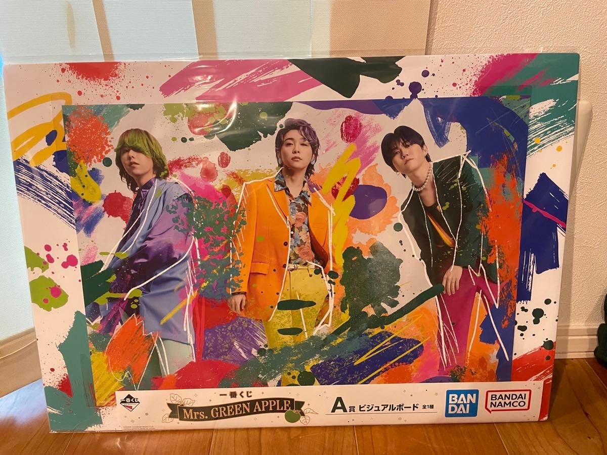一番くじ Mrs GREEN APPLE A賞 ビジュアルボード ミセス 一番くじ Mrs GREEN APPLE A賞 ビジュアルボード ミセス