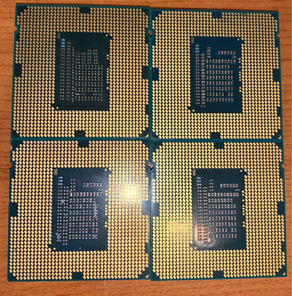 CPUカバー　LGA1155 Intel CeleronG630、G1610x2、pentiumG2020 ジャンクで