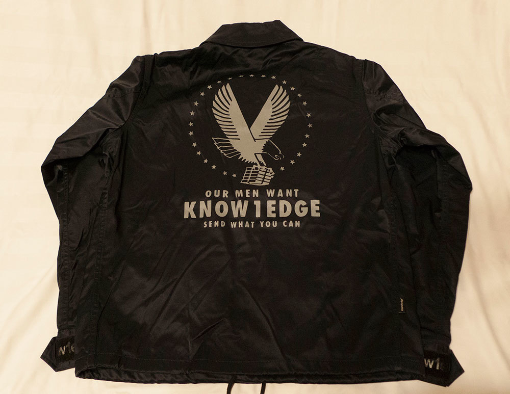 Know1edge ノウレッジ know1edge ノーレッジ ナイロンジャケット spaz