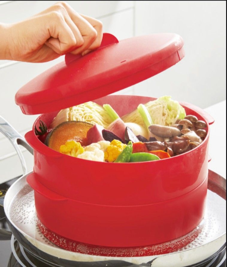 Tupperwareスチームイット(蒸し器)|Yahoo!フリマ(旧PayPay Tupperwareスチームイット(蒸し器)|Yahoo!フリマ(旧PayPay