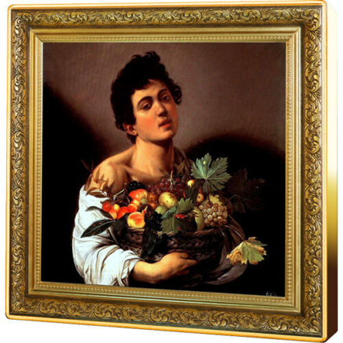 ...　2019 год 　$1　Boy with Basket of Fruit Treasures of World Painting　@2-16