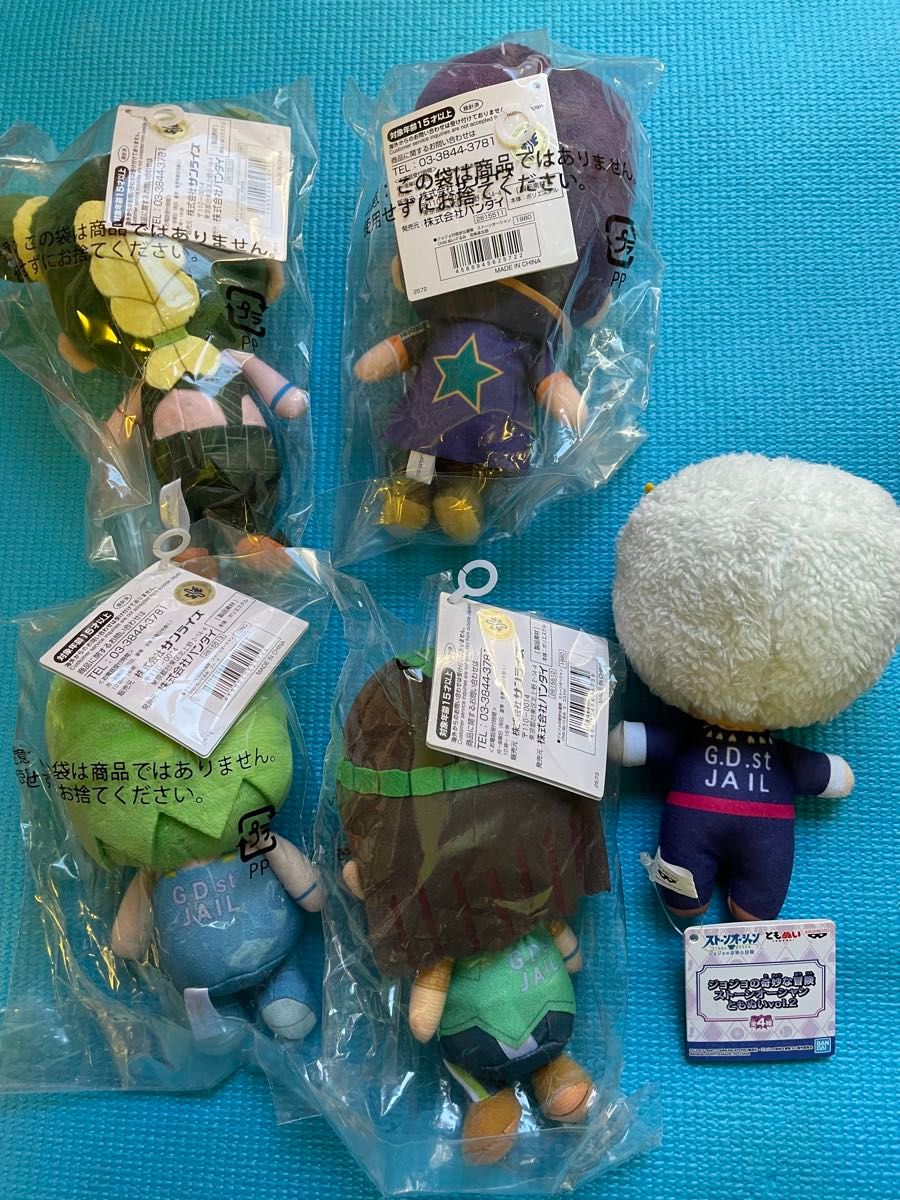 ジョジョの奇妙な冒険 chibiぬいぐるみ ともぬい 6部 空条 徐倫 ジョジョの奇妙な冒険 chibiぬいぐるみ ともぬい 6部 空条 徐倫