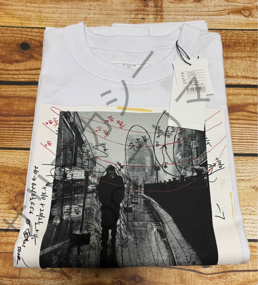 新品】sacai 25ss James Dean T-Shirt Tシャツ White サイズ4 新品】sacai 25ss James Dean T-Shirt Tシャツ White サイズ4