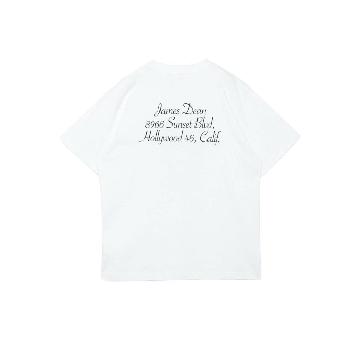 新品】sacai 25ss James Dean T-Shirt Tシャツ White サイズ4 新品】sacai 25ss James Dean T-Shirt Tシャツ White サイズ4
