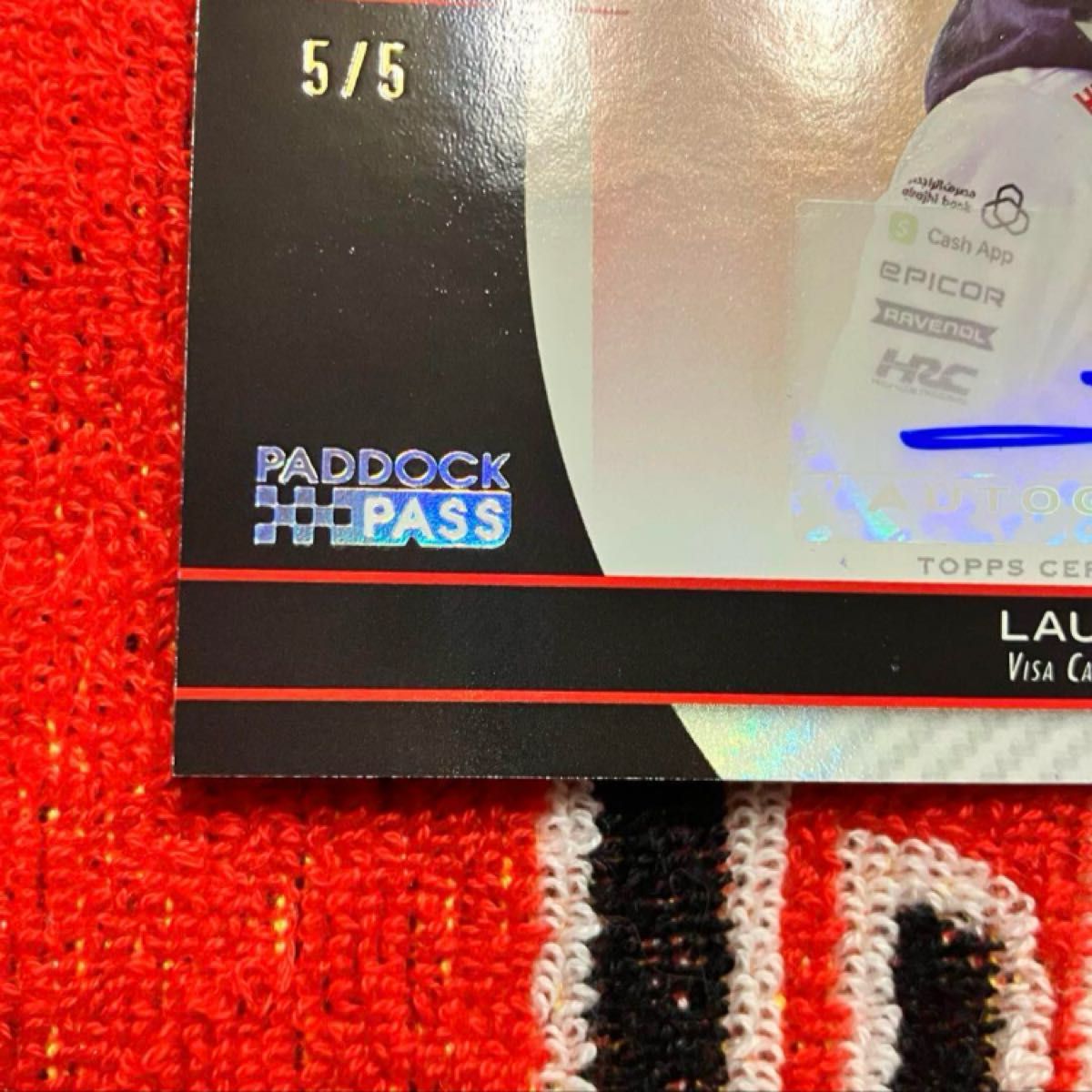 F1 Topps 2024 パドックパス ローラン・メキース 直筆サイン F1 Topps 2024 パドックパス ローラン・メキース 直筆サイン