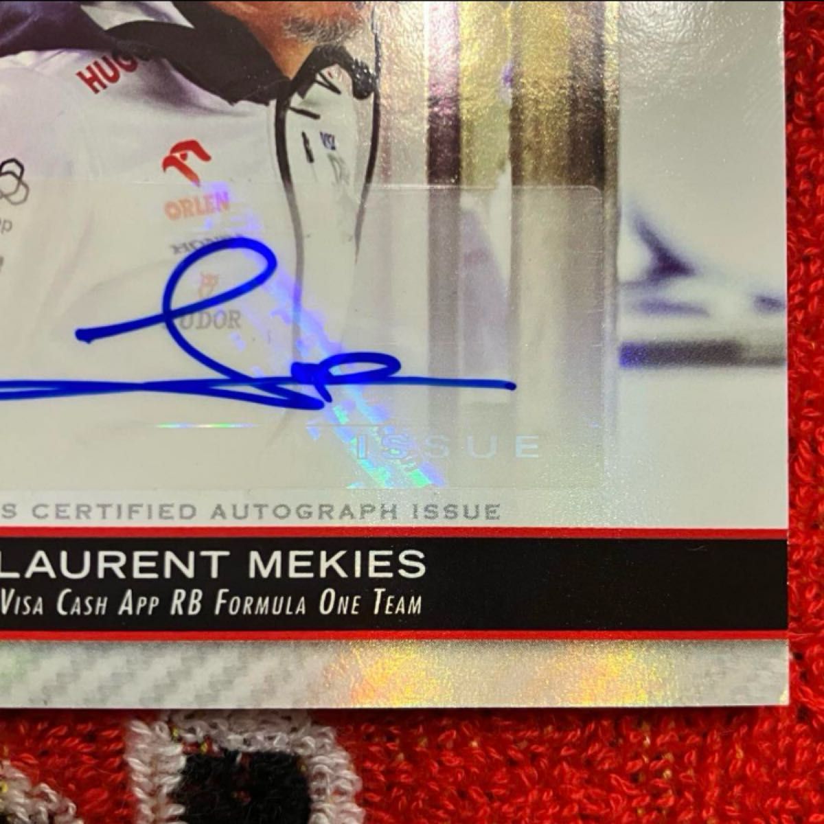 F1 Topps 2024 パドックパス ローラン・メキース 直筆サイン F1 Topps 2024 パドックパス ローラン・メキース 直筆サイン