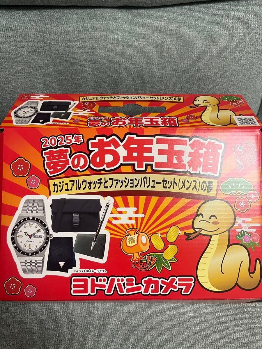 ヨドバシ 夢のお年玉箱 2025 カジュアルウォッチとファッション ヨドバシ 夢のお年玉箱 2025 カジュアルウォッチとファッション