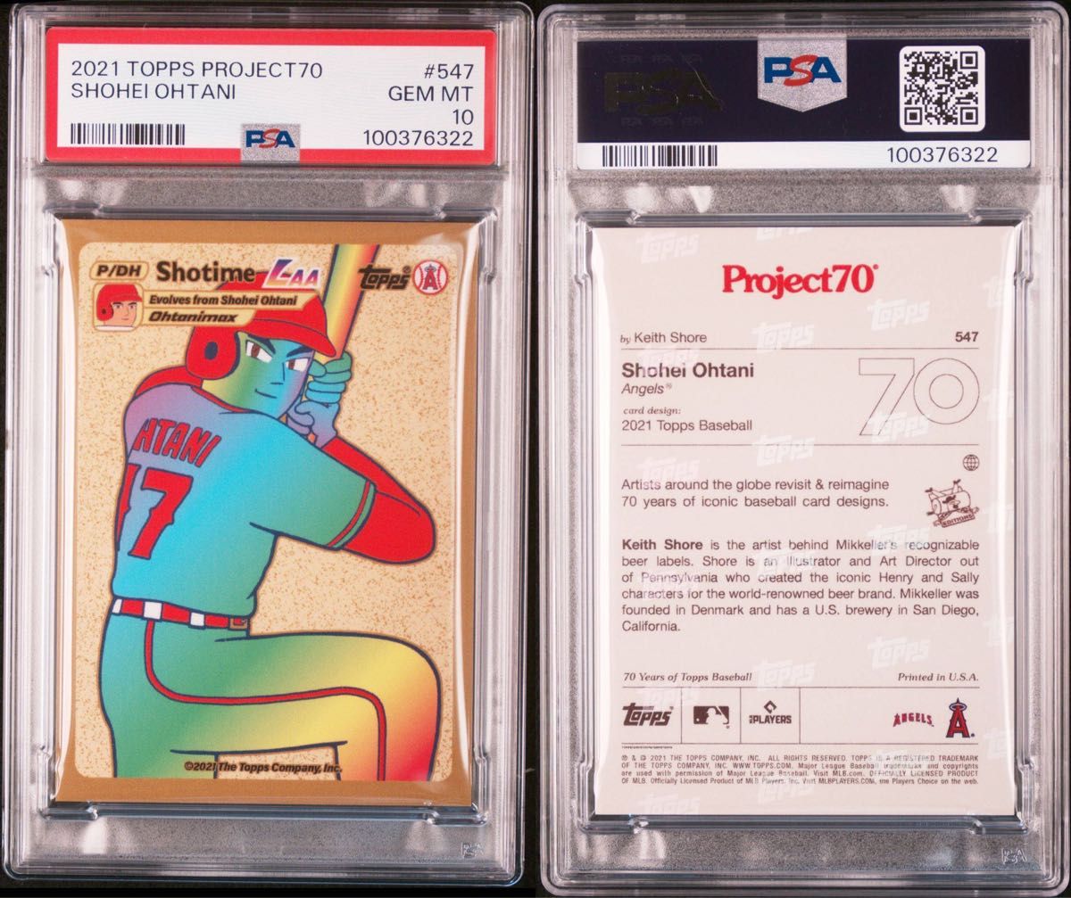 PSA10】ポケカオマージュ大谷翔平 topps Project70|Yahoo PSA10】ポケカオマージュ大谷翔平 topps Project70|Yahoo