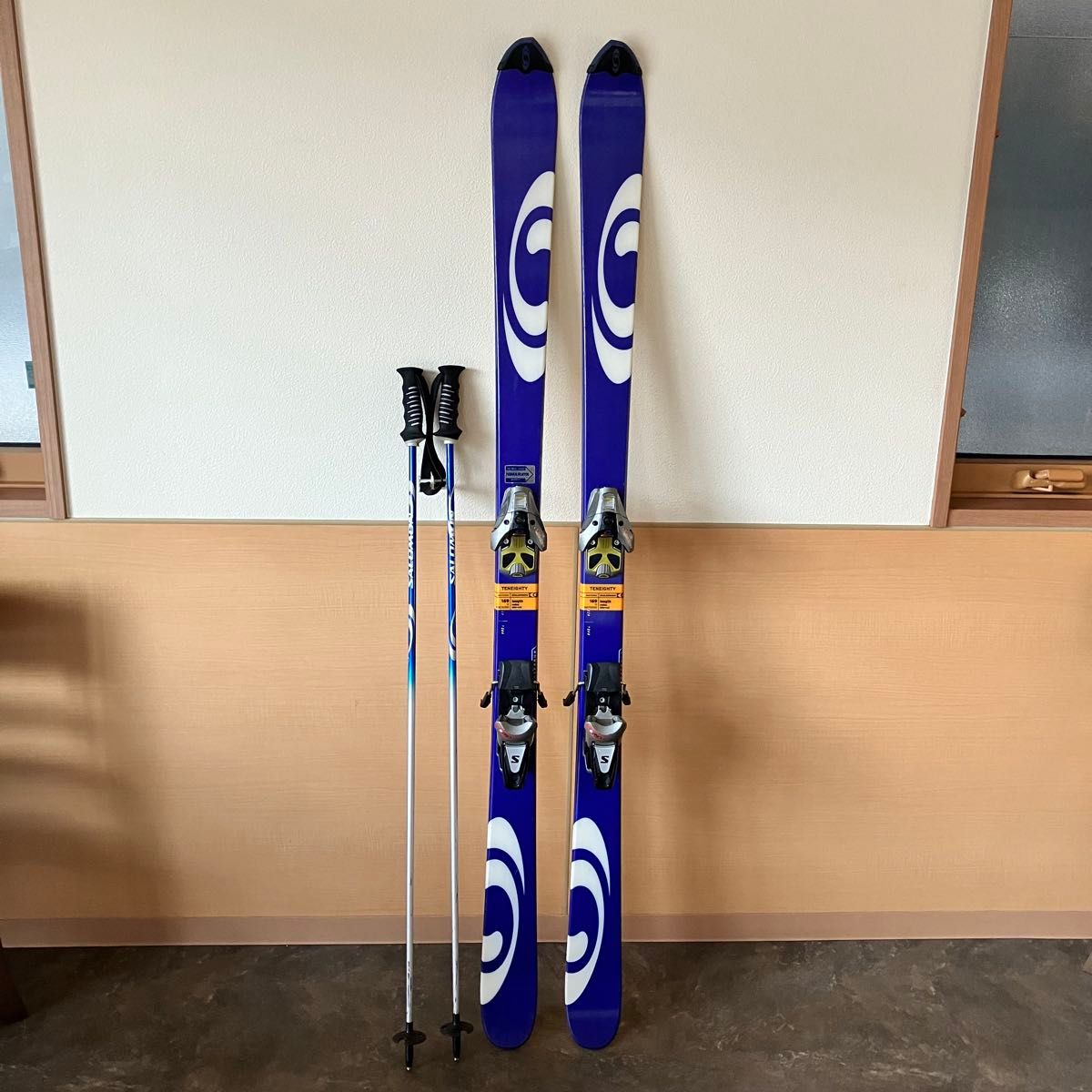 SALOMON スキー板 TENEIGHTY 169cm 1080 ビンディング S850 SALOMON スキー板 TENEIGHTY 169cm 1080 ビンディング S850