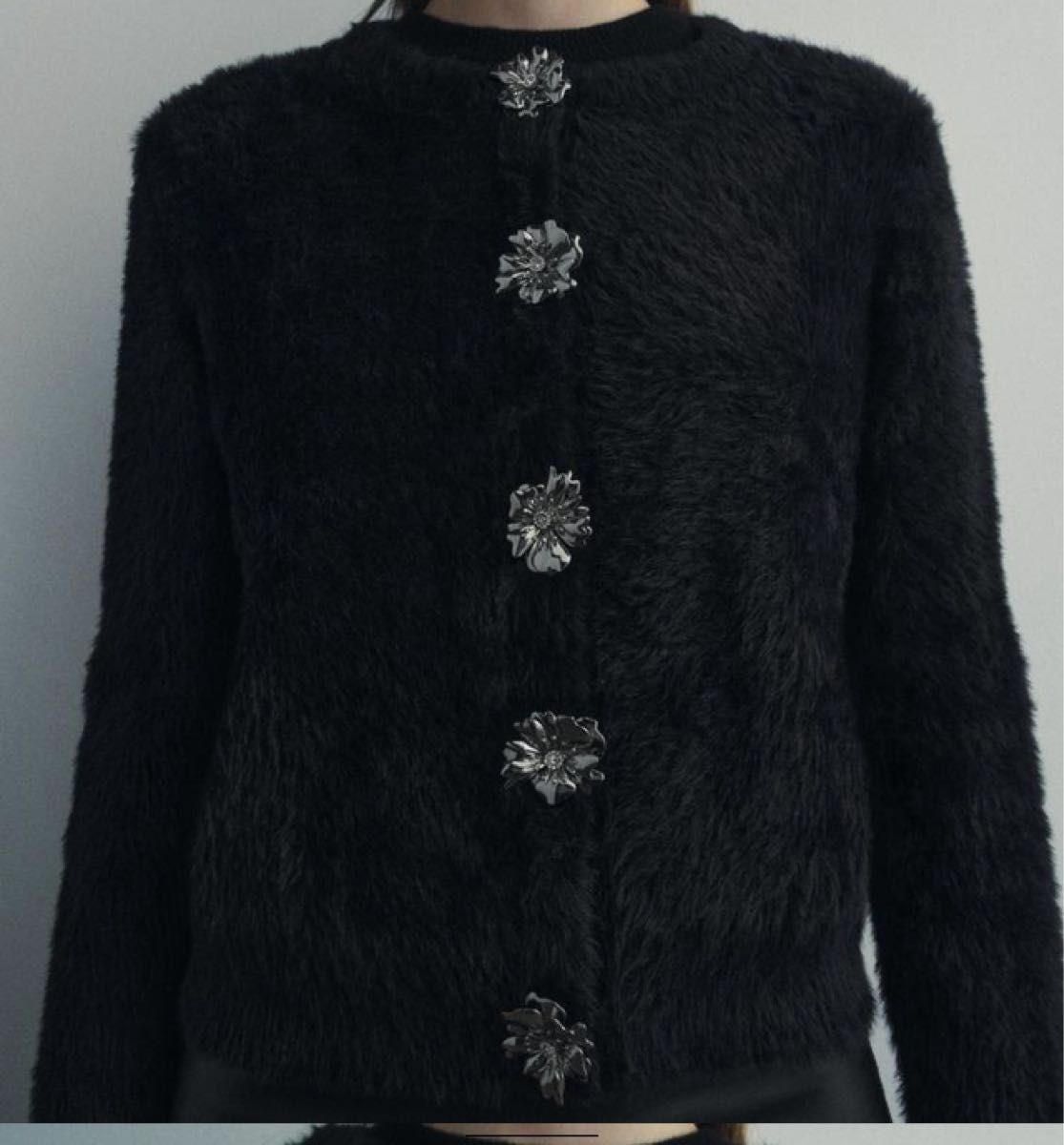 ZARA フェイクファーニットカーディガン|Yahoo!フリマ(旧 ZARA フェイクファーニットカーディガン|Yahoo!フリマ(旧