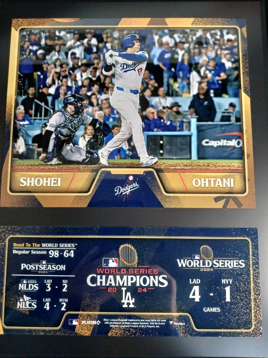 ドジャーススタジアム限定 ドジャース 優勝記念バッジ 大谷翔平 大谷翔平 ドジャース MLB shohei ohtani ワールドシリーズ優勝