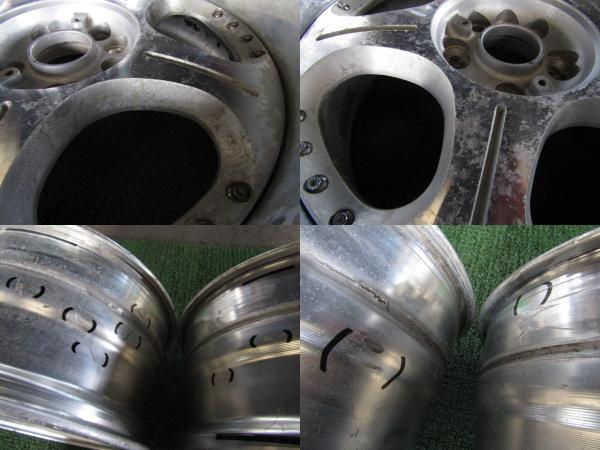 18インチ E5071 SSR コメント必読 0 ハイエース」の人気 E5071 SSR VeiSide アンドリュー ANDREW RACING DISH 18インチ 9.5J+28 114.3-4H/5H 2本 ジャンク 修正ベース ドリ車 リア用に