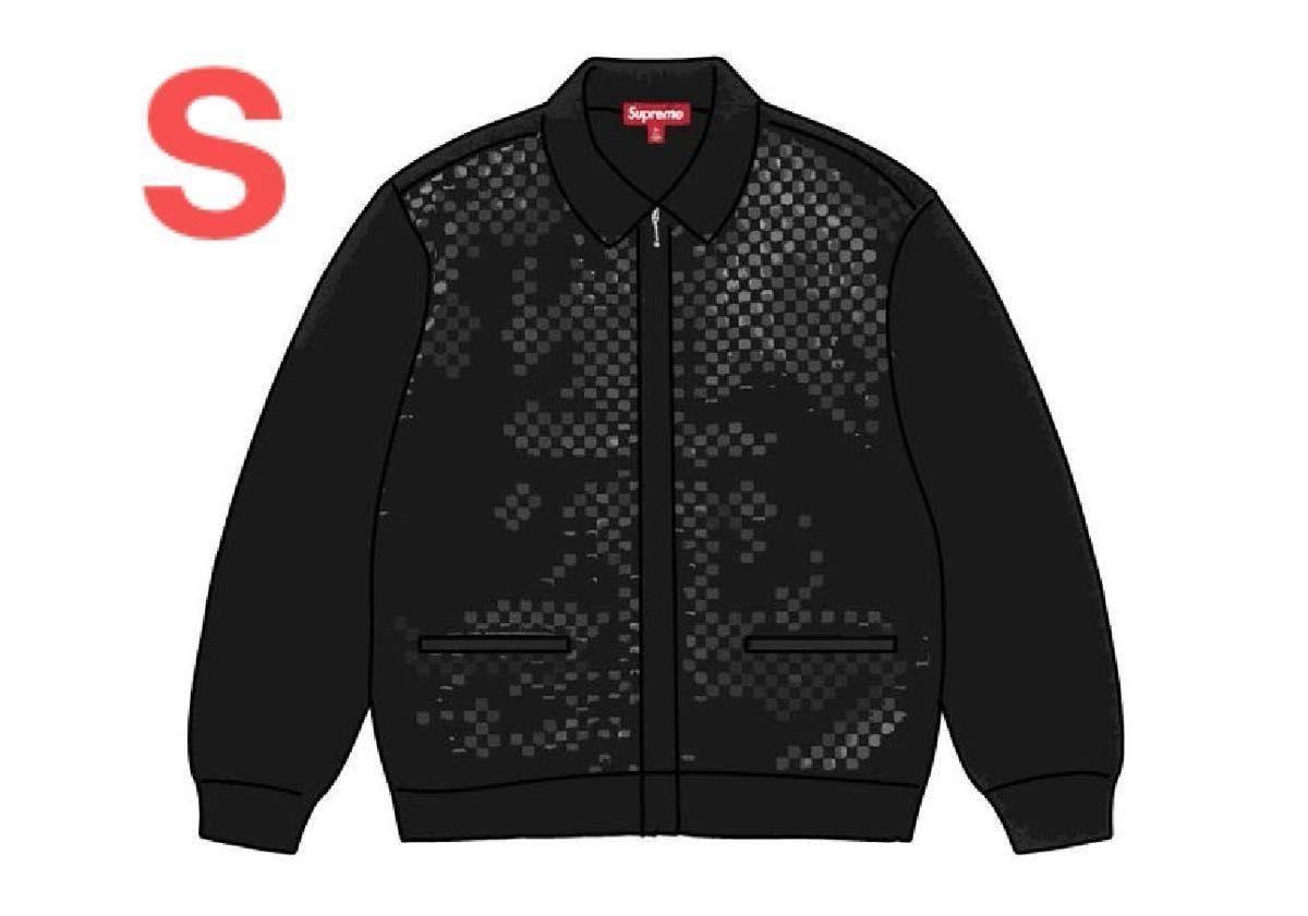 Supreme Woven Leather Zip Up Cardigan Supreme Woven Leather Zip Up Cardigan