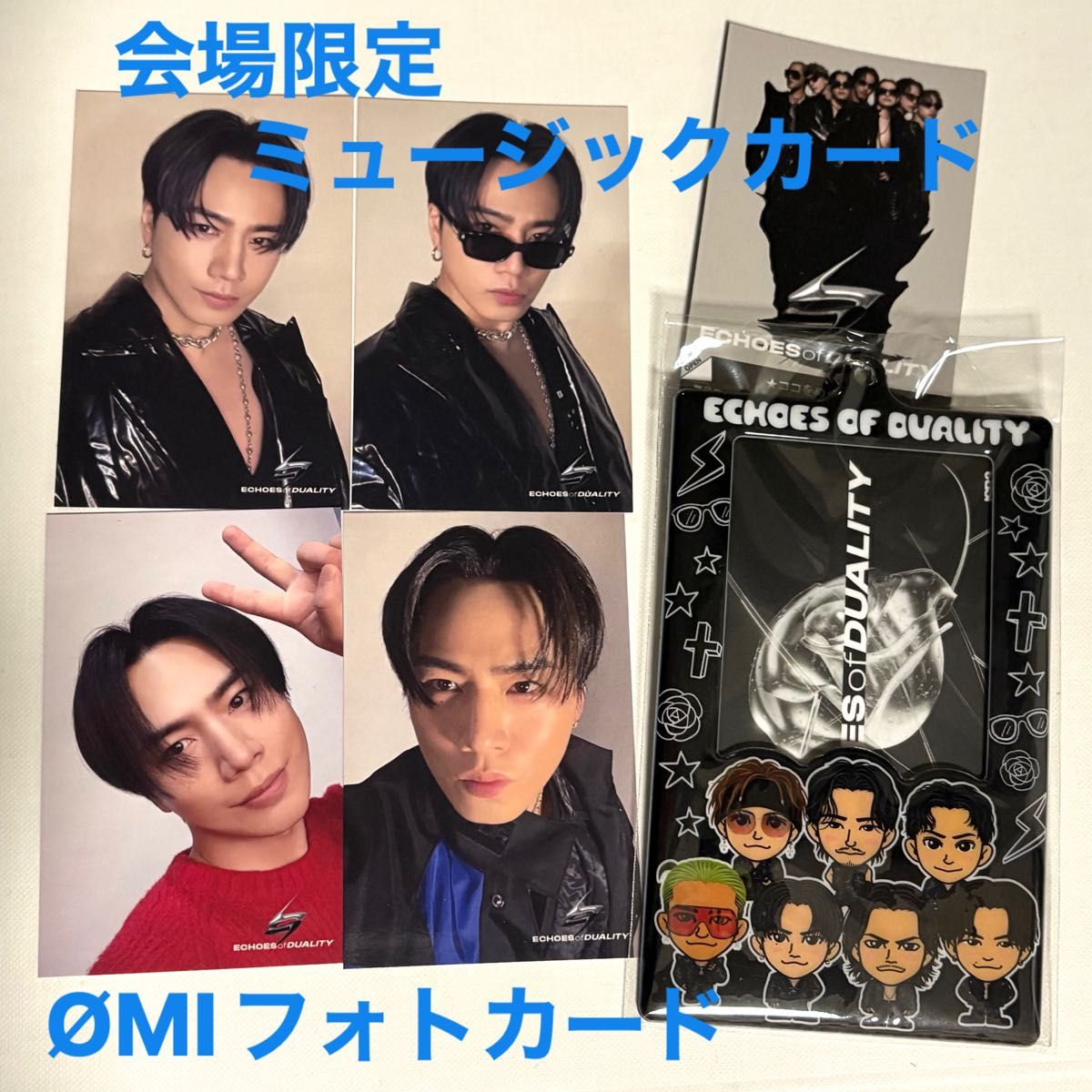 ECHOES of DUALITY / 登坂広臣 OMI バンダナ ECHOES OF DUALITY フォトカードケース omi 登坂広臣