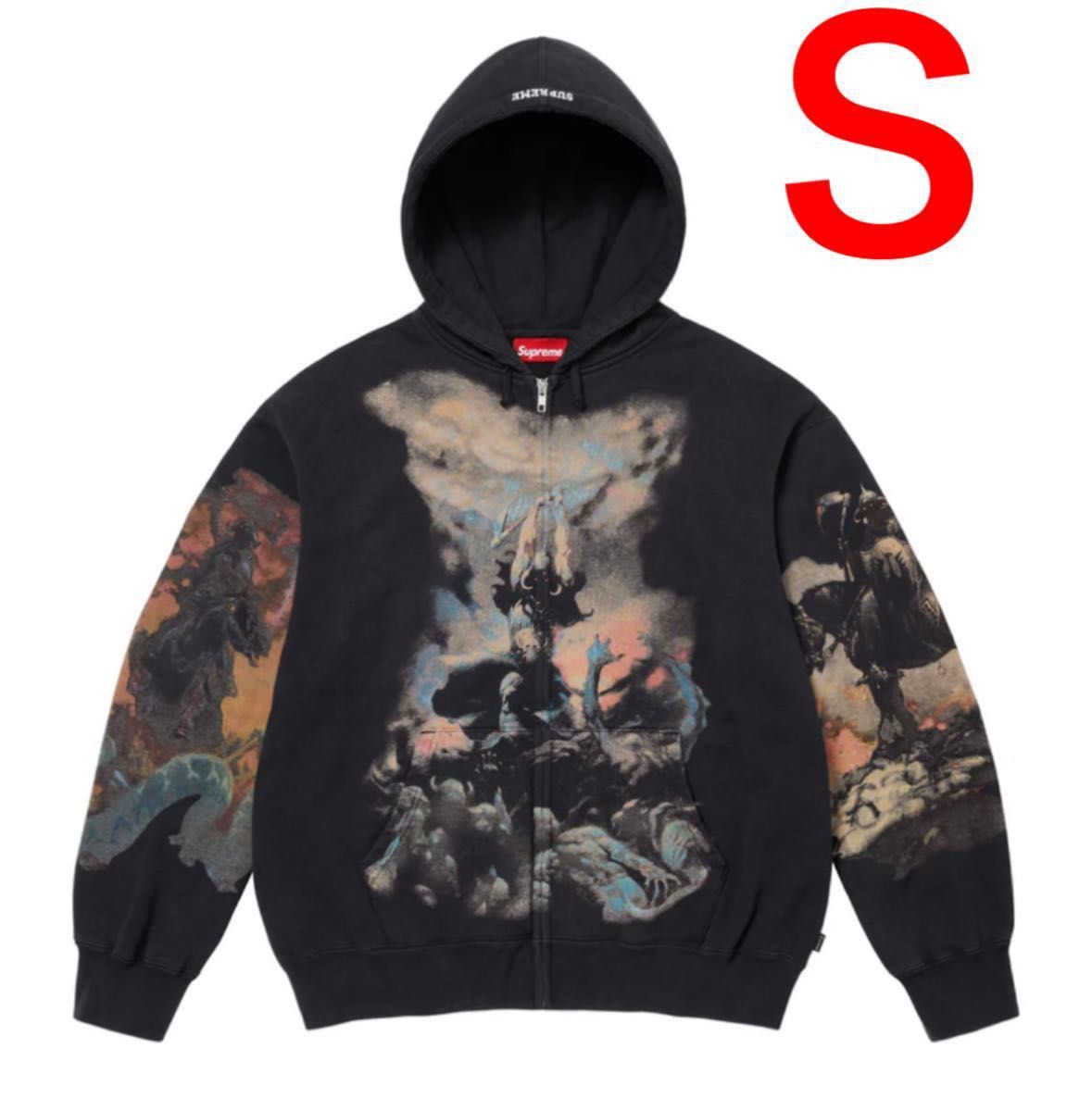 Supreme Frazetta Zip Up Hooded BLACK S|Yahoo!フリマ(旧 Supreme Frazetta Zip Up Hooded BLACK S|Yahoo!フリマ(旧