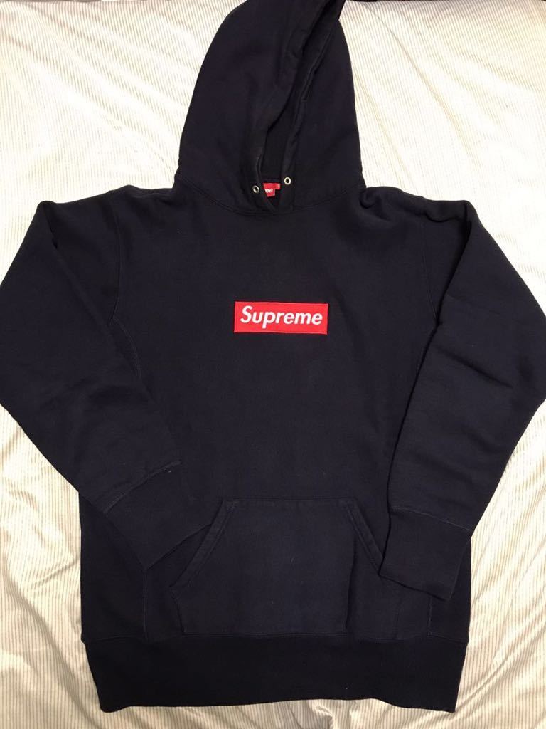 希少】Supreme BOX LOGO HOODIE シュプリーム ボックスロゴパーカー M