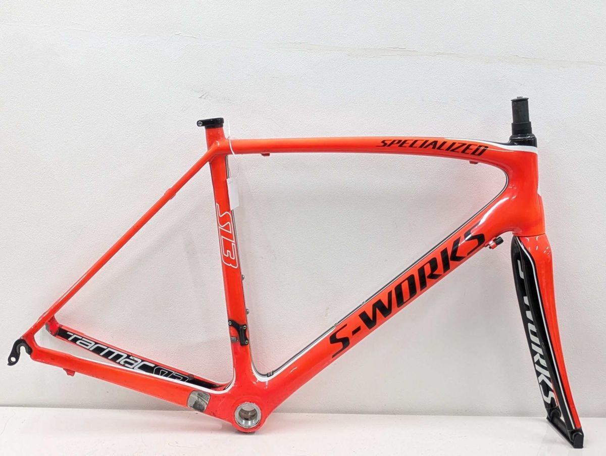 Specialized スペシャライズド S-WORKS Tarmac SL3 リム カーボン 機械式 56size 2011モデル フレームセット FR241215A