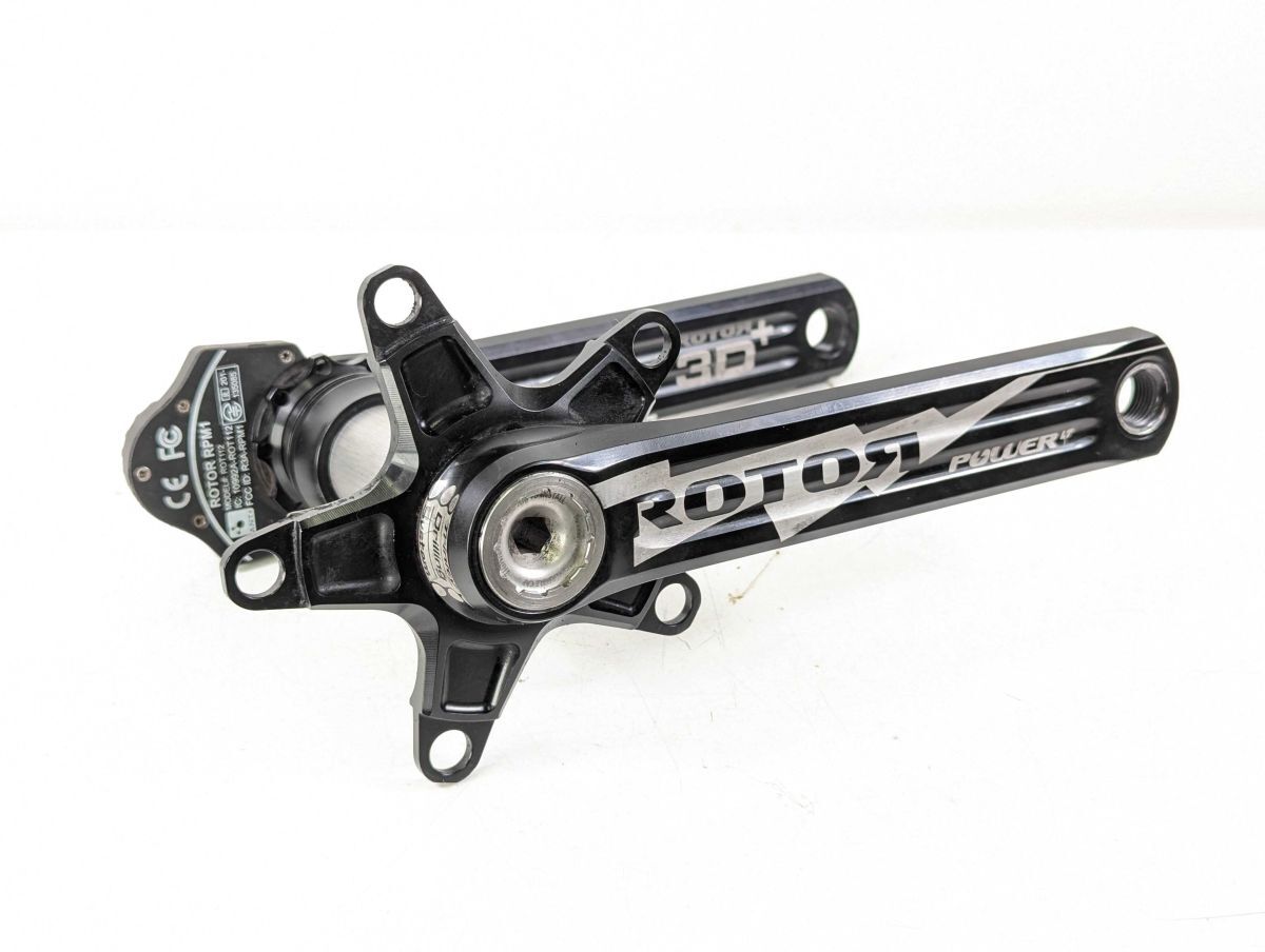 Rotor 3D Plus Power パワーメーターつき BCD110 170mm クランク Rotor 3D Plus Power パワーメーターつき BCD110 170mm クランク