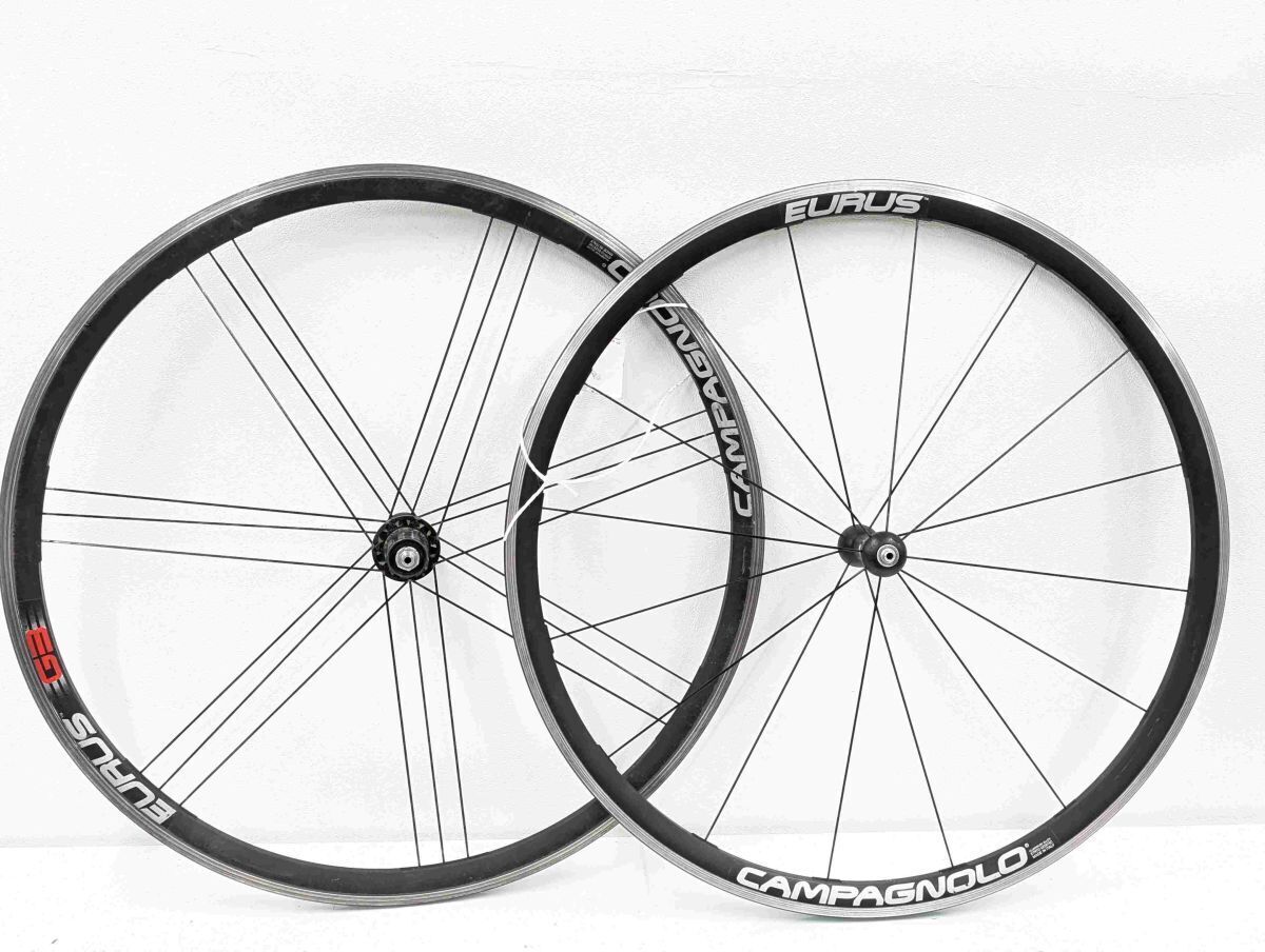 カンパニョーロ Campagnolo Eurus クリンチャー 700c Shimano 10s ホイール HO241122J