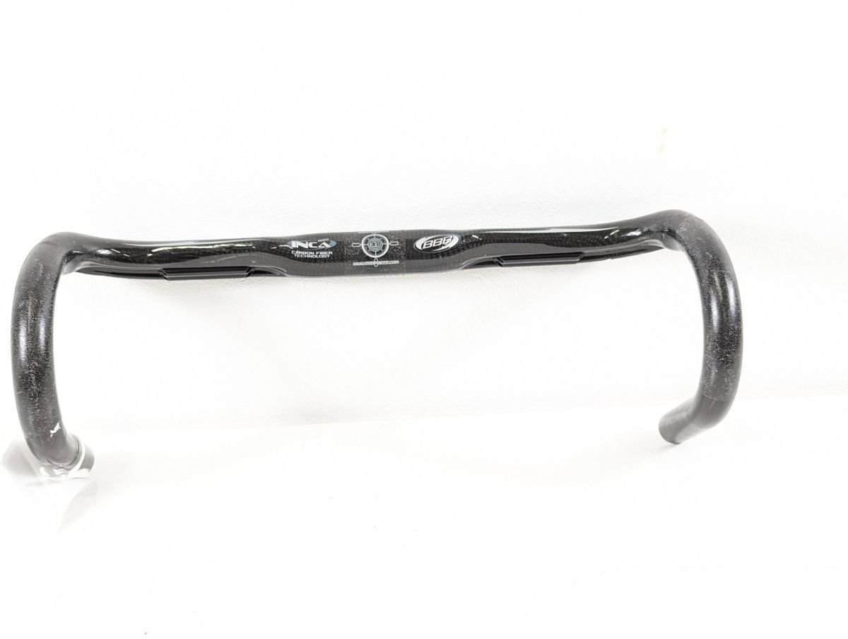 BBB INCA 31.8mmクランプ 実測420mm カーボンドロップハンドル HD241124AG