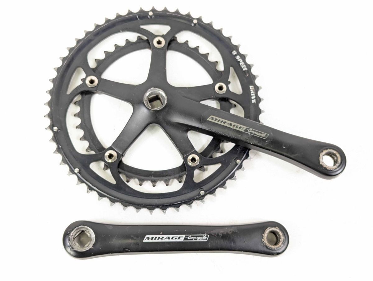 Campagnolo カンパニョーロ mirage square 172.5mm 53 39t bcd135 ミラージュ クランク FC241201AN